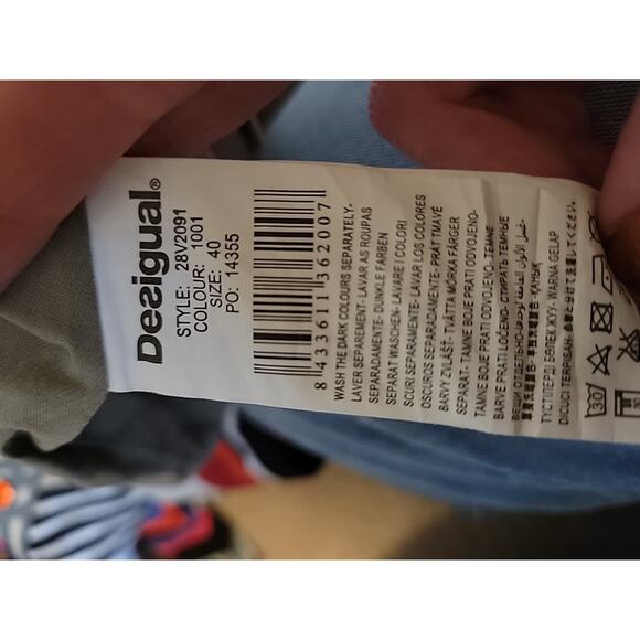 Desigual Shirt Dress Women’s Size 40 Or Size 6 - Picture 11 of 11